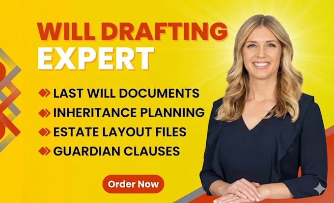draft professional will and inheritance documents
