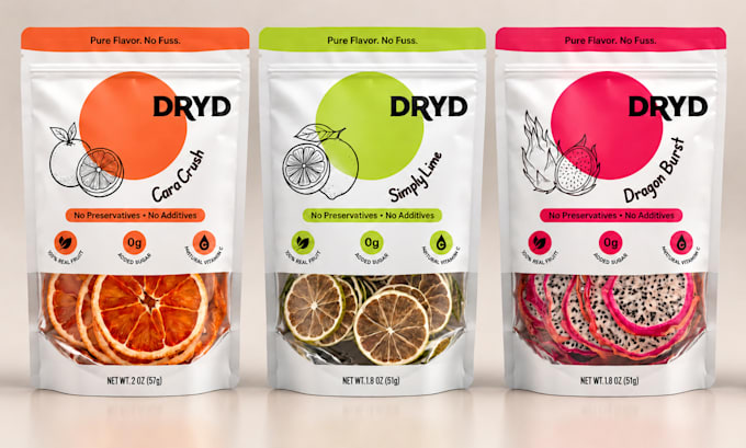 create product packaging, box, label and amazon design