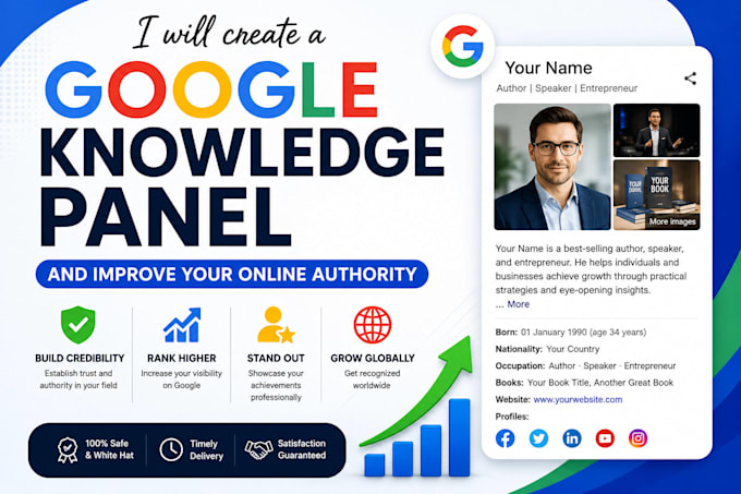 create a google knowledge panel and improve your online authorit