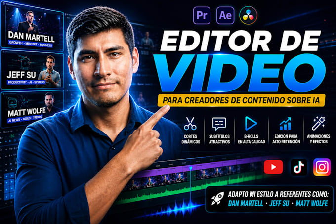 edit youtube videos for ai content creators