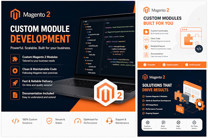 develop custom magento 2 modules and extensions