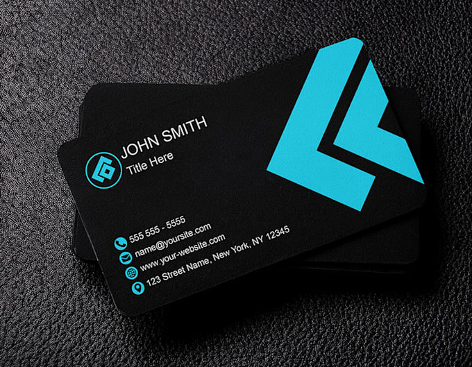do create aa modren business card