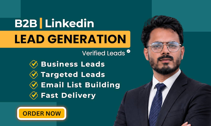 do b2b lead generation, linkedin lead and email list building