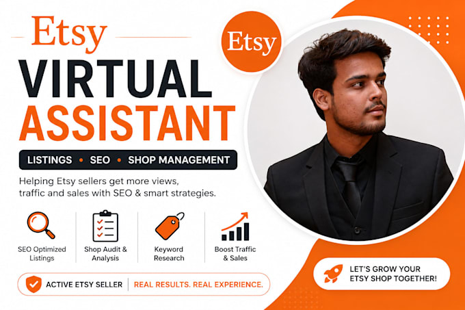 be your etsy virtual assistant VA, helping you create etsy listings