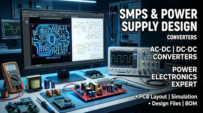design smps and power supply circuits for electronics and embedded systems