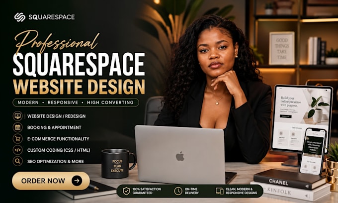 build squarespace website design squarespace website redesign web development