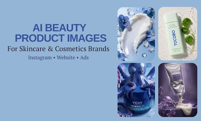 create ai beauty product images for skincare brands