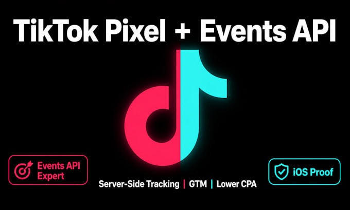 fix or setup tiktok pixel, events API and tiktok ads via GTM