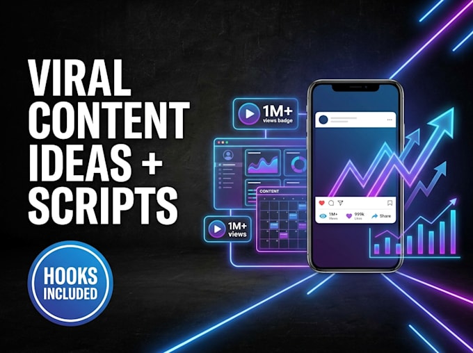 create viral tiktok and youtube shorts content ideas hooks and scripts