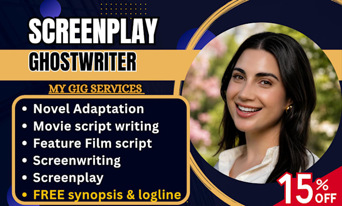 write industry standard movie script, screenplay as a professional screenwriter