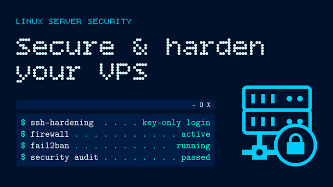 set up and harden your ubuntu or debian vps with firewall and ssh
