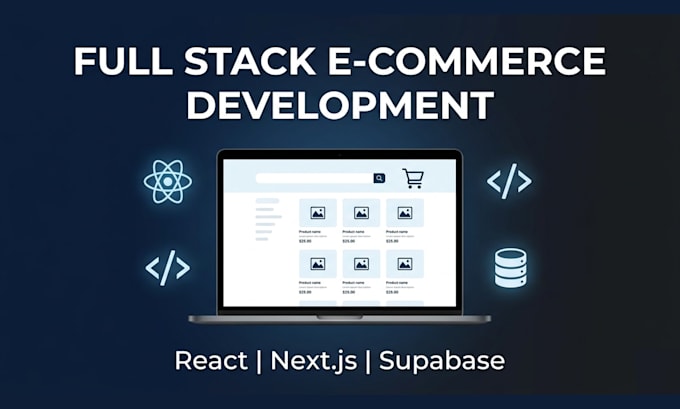 build a production ready react ecommerce website with supabase