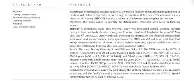 write and review research article