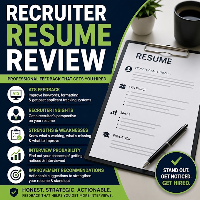 review your resume like a recruiter