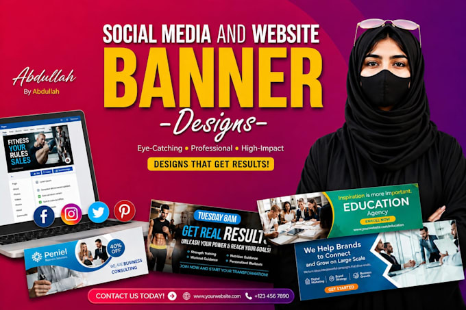 design professional banner ads