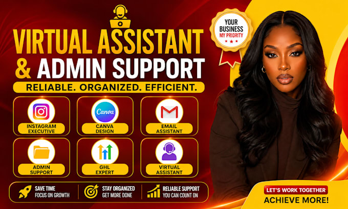 ghl administrative assistant executive personal virtual assistant social media