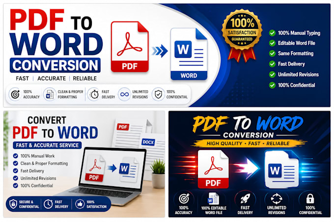 convert PDF files into editable word documents