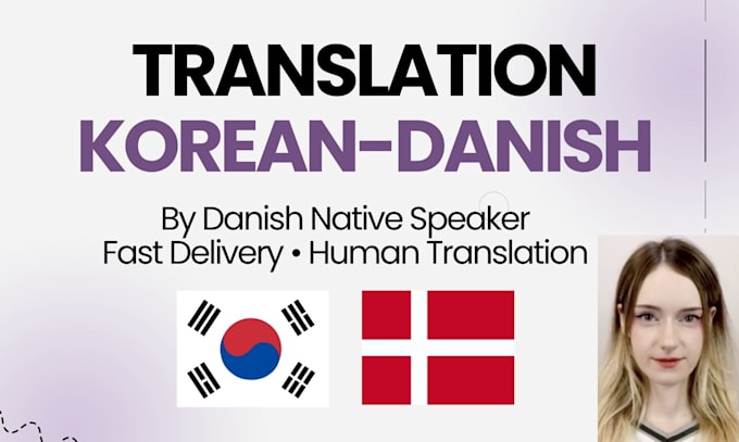 translate korean to danish