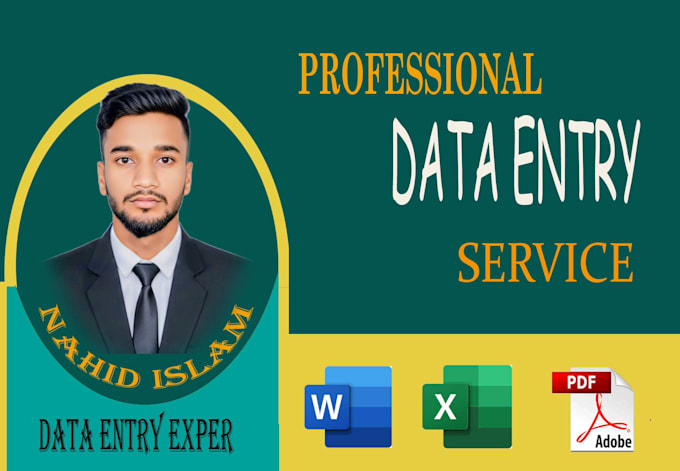 do excel data entry, copy paste and website data entry tasks