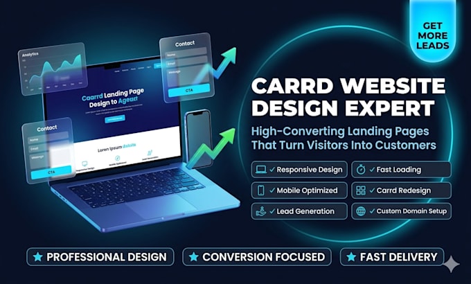 design carrd co website, carrd landing page, carrd and website redesign