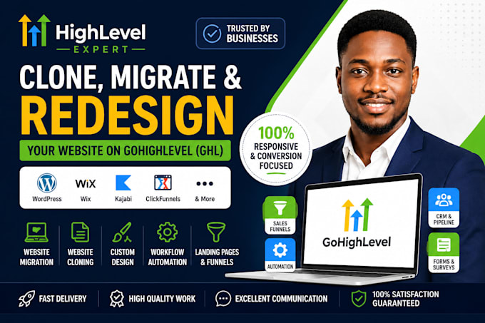 clone, migrate, and redesign your website on gohighlevel ghl