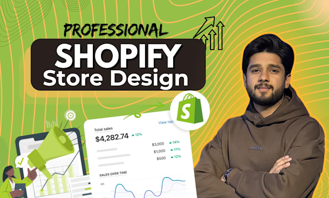 do shopify store design, shopify ecommerce website development