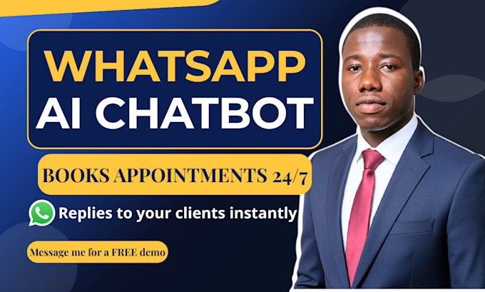 build a whatsapp ai chatbot that books appointments