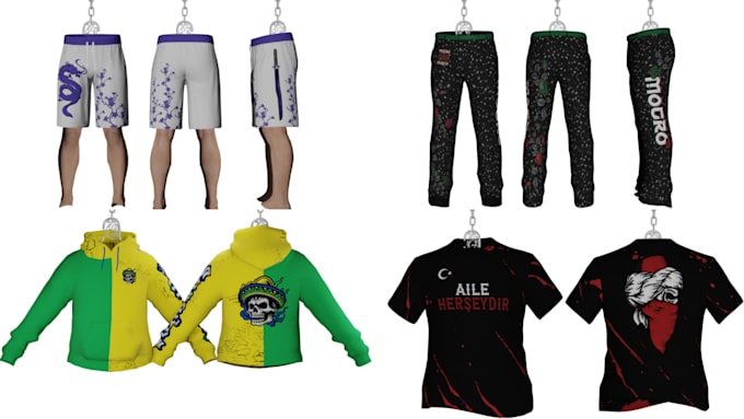 design you professionally made fivem clothing, eup