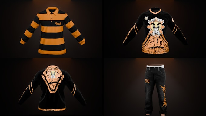 design the best custom clothing for fivem