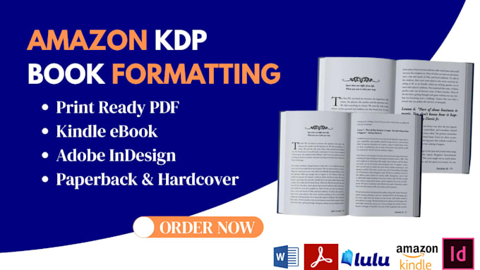 format manuscript ebook, upload paperback, typeset, amazon kdp print book, epub