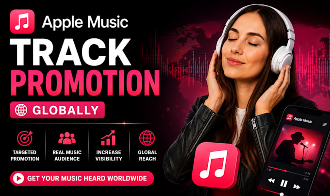 run high quality apple music promotion for exclusive viral