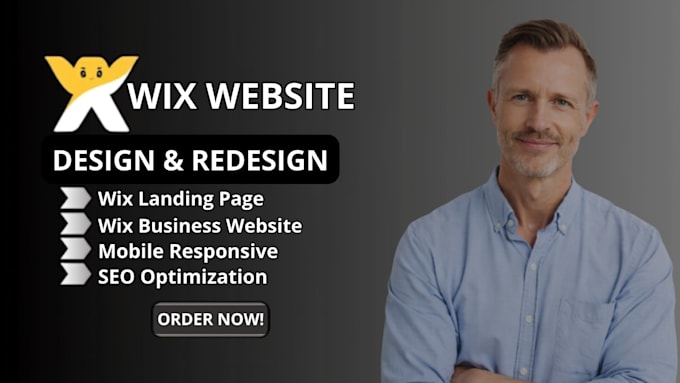 design author website, ebook author website, or design wix website for business