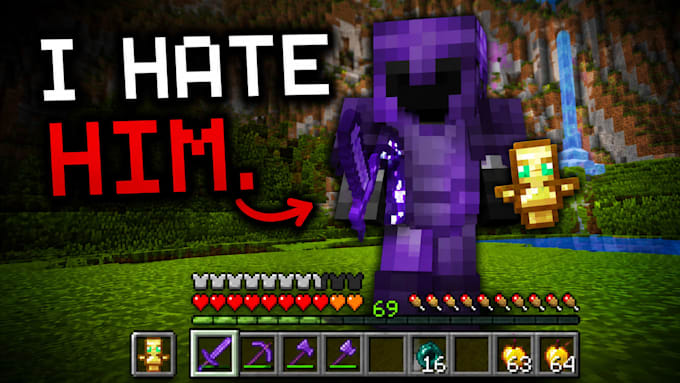 make you a engaging minecraft thumbnail