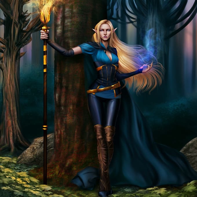 do realistic or fantasy portrait