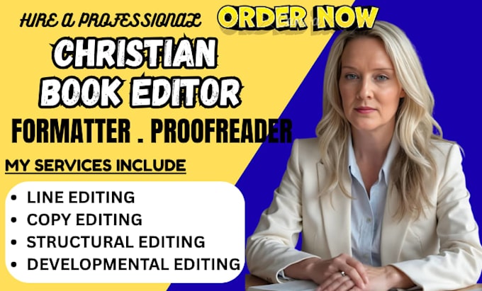 developmental editor, christian book format, devotional, memoir, journal editor