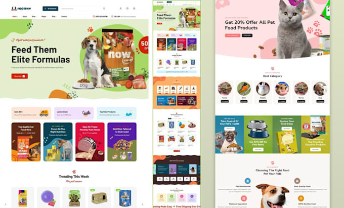 build profitable pet shopify store dog cat dropshipping website pet suppliers