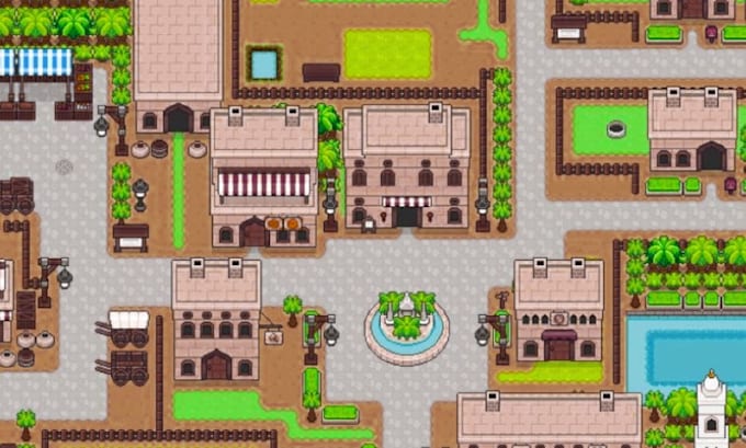 create pokemon tilesets, tilemaps and overworld assets