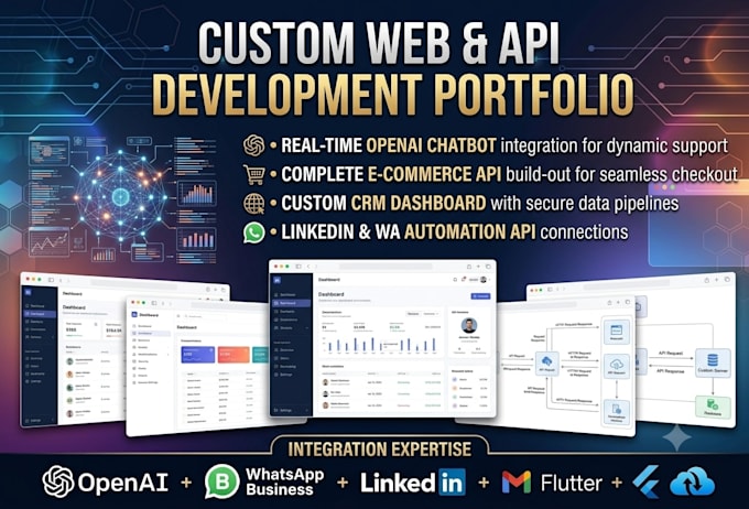 develop ai websites mobile apps and automate whatsapp  gmail