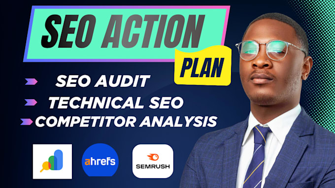 do a website audit, competitor analysis, and give a complete SEO plan