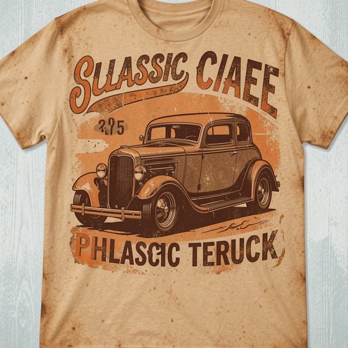 Psychedelic Simple Sign Bkack Vector Do vintage retro hotrod classic cars truck tshirt design by Nataliawson ...