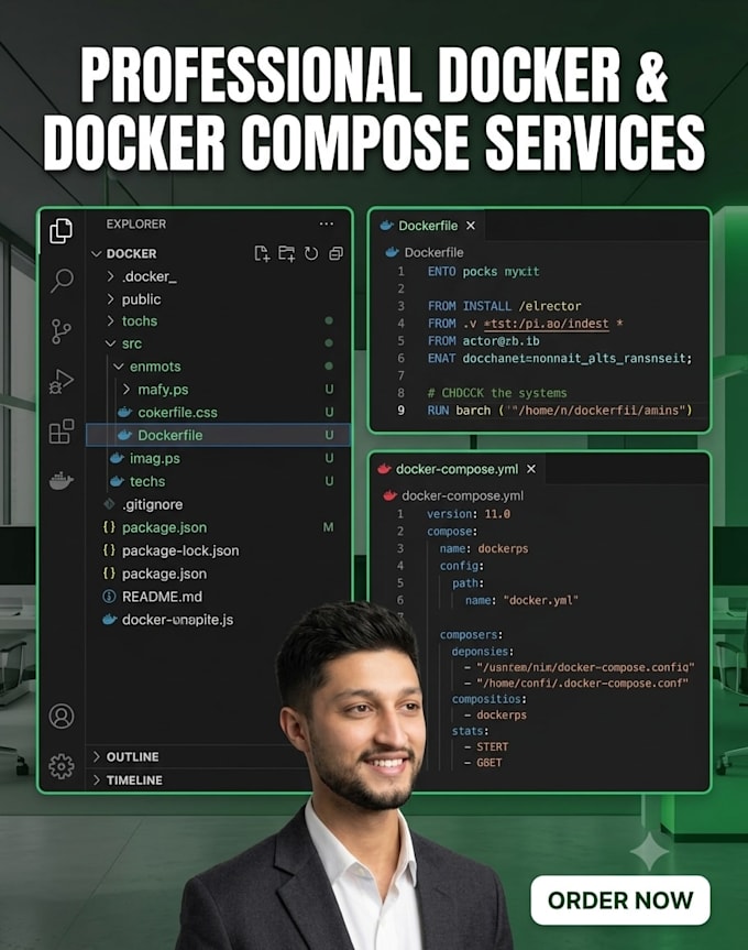 dockerize your application with docker and docker compose