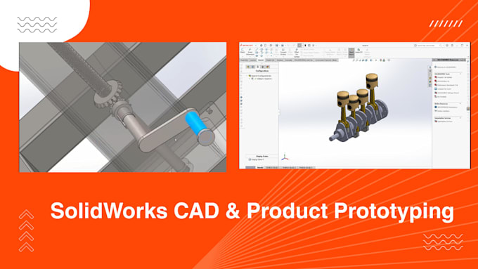 create professional solidworks cad models and product prototypes