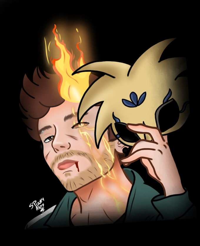 fan art and chibi style drawings