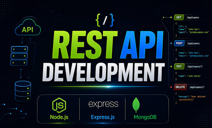 build a rest API with nodejs express and mongodb