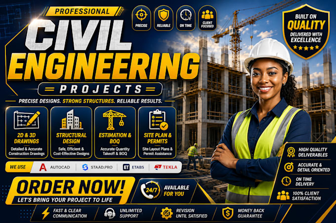 create civil structural engineering drawings for california texas florida permit