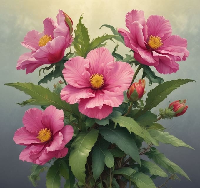 draw a botanical illustration