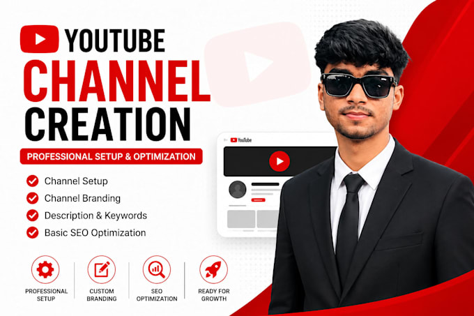set up and optimize your youtube channel