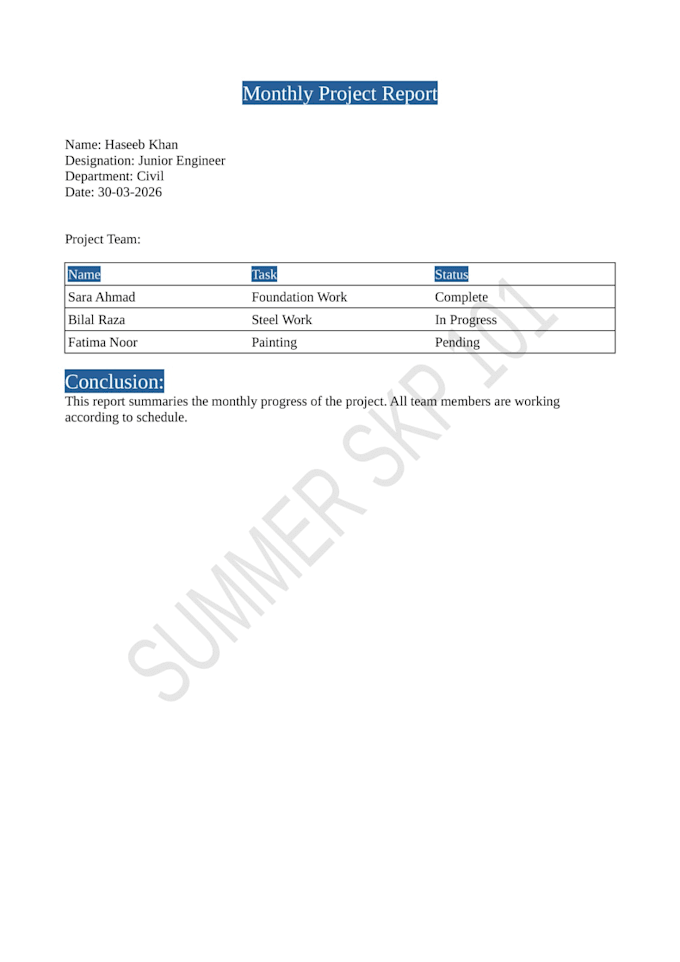 do fast and accurate excel