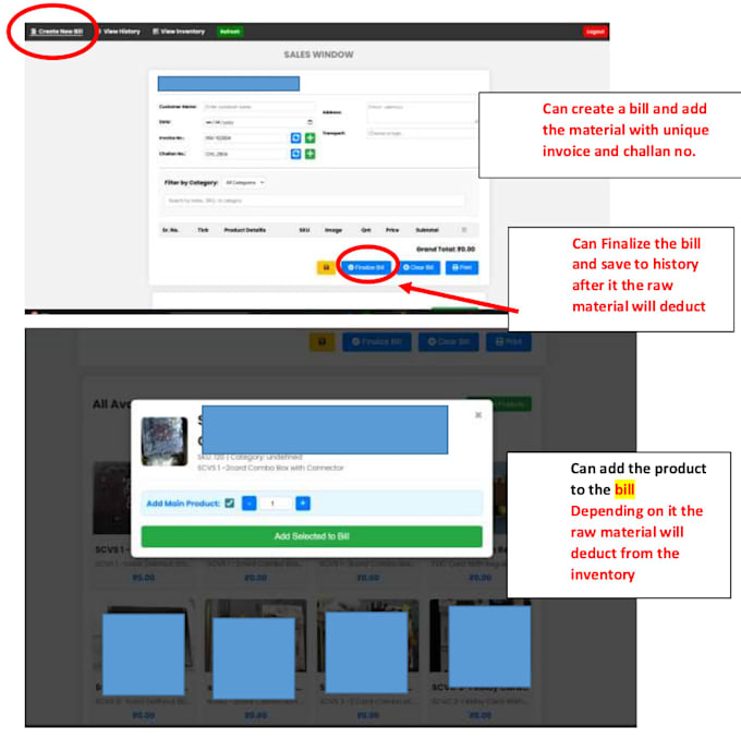develop a custom billing software