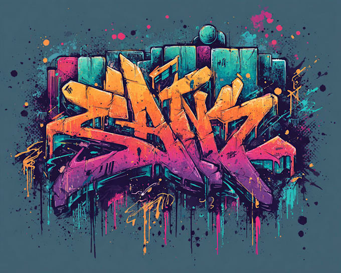 design custom graffiti lettering and logo art